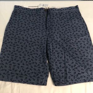 J Crew Factory NWT men’s anchor shorts 35W